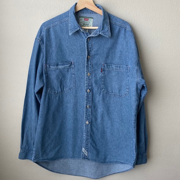 Vintage levis button up shirt Clearance
